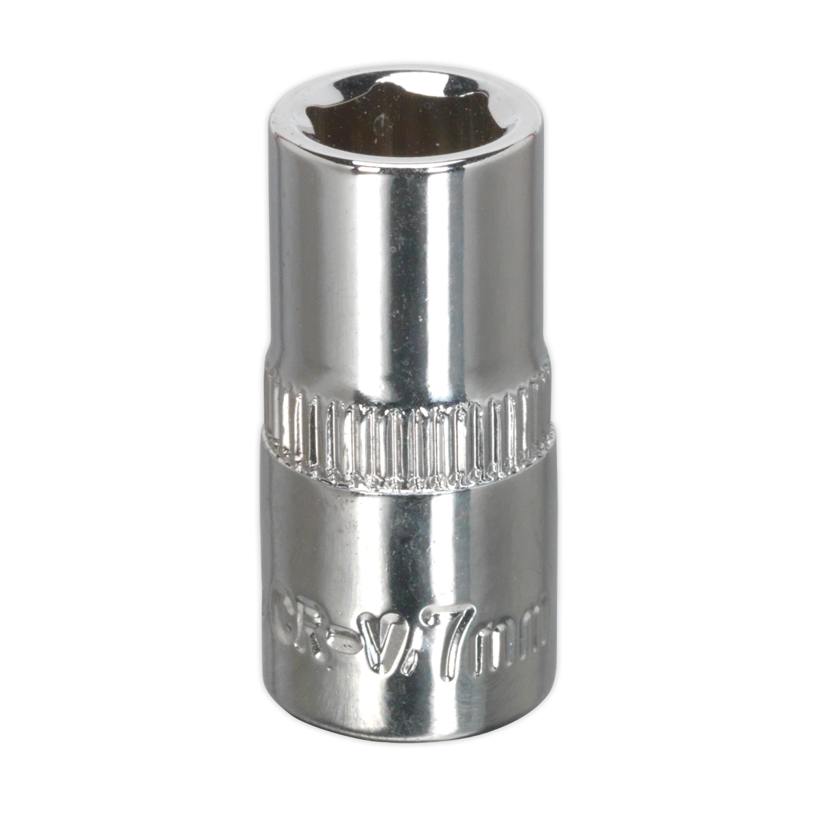 WallDrive® Socket 7mm 1/4"Sq Drive Fully Polished