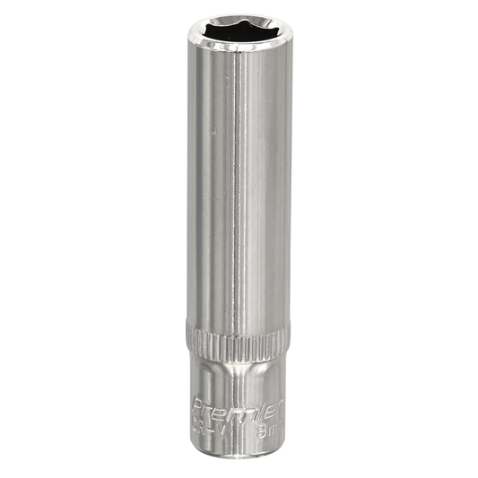 WallDrive® Socket 8mm Deep 1/4"Sq Drive Fully Polished