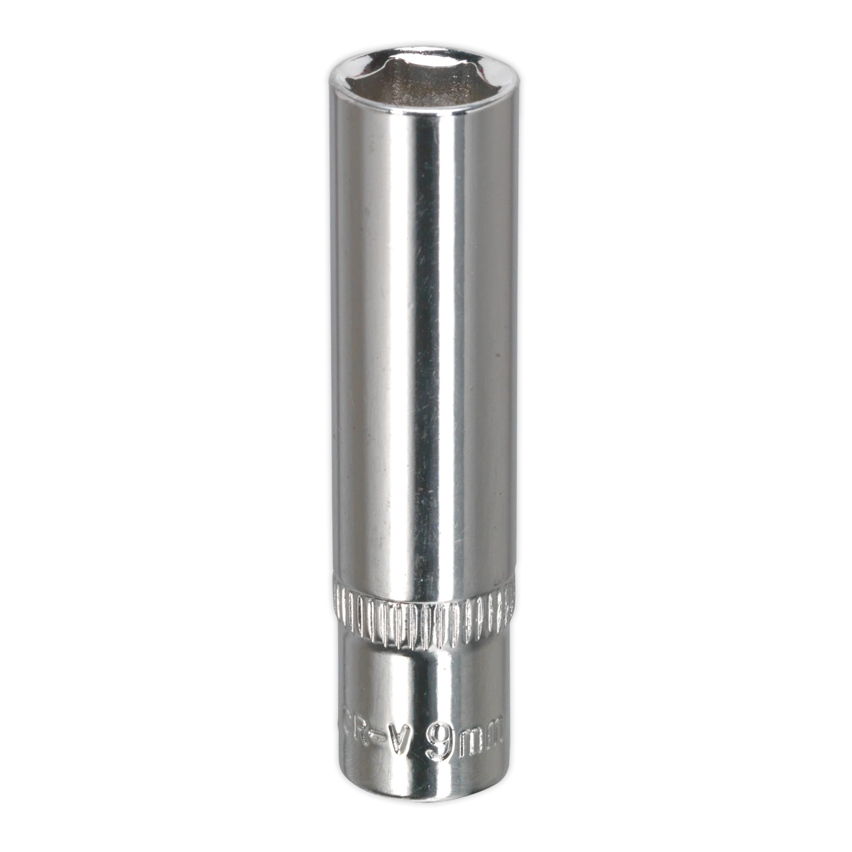 WallDrive® Socket 9mm Deep 1/4"Sq Drive Fully Polished