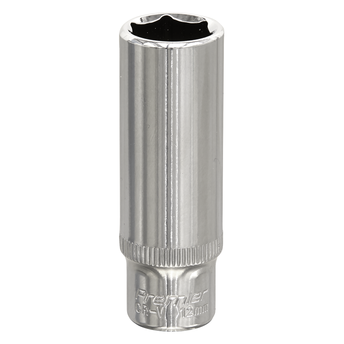 WallDrive® Socket 12mm Deep 1/4"Sq Drive Fully Polished