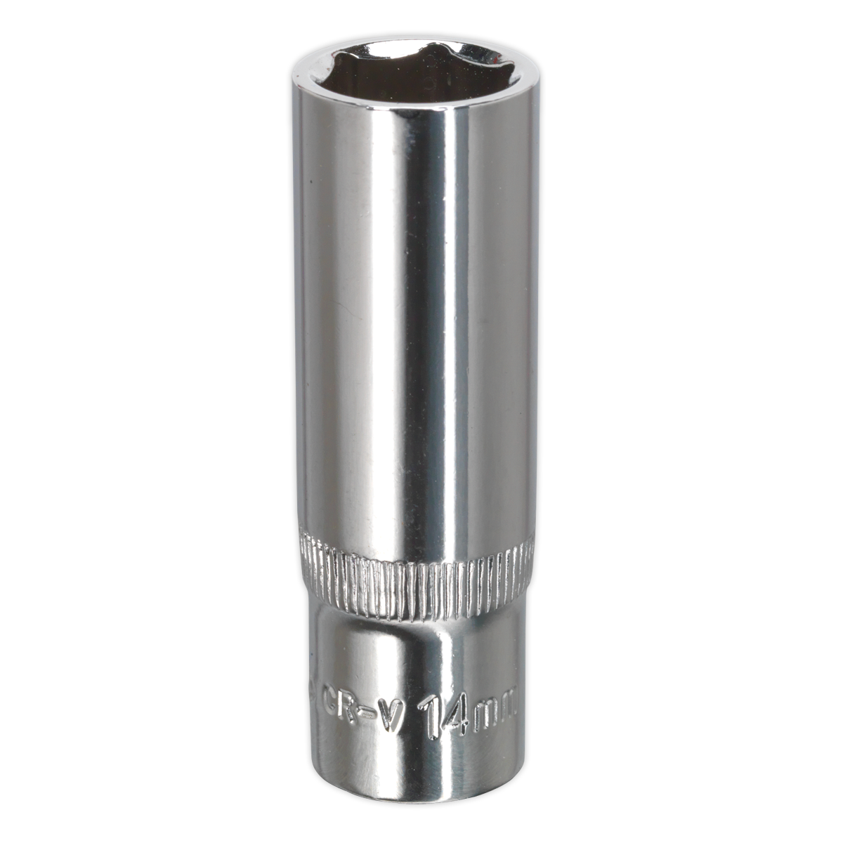 WallDrive® Socket 14mm Deep 3/8"Sq Drive Fully Polished