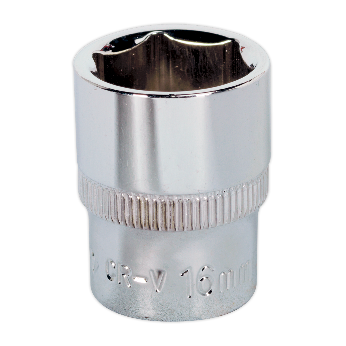 WallDrive® Socket 16mm 3/8"Sq Drive Fully Polished