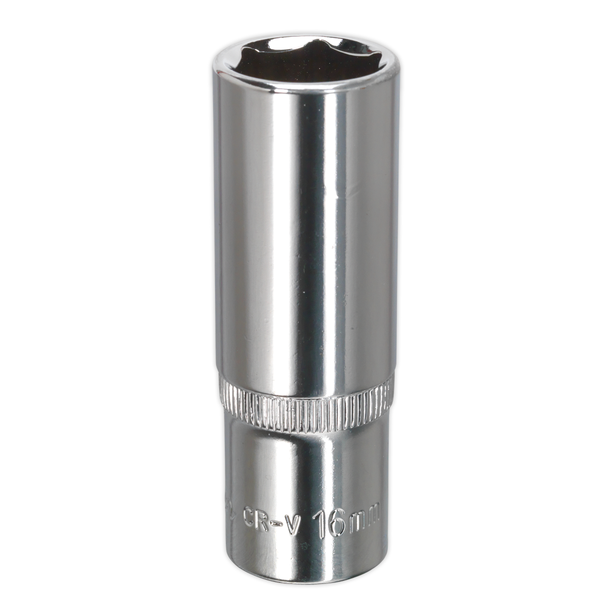 WallDrive® Socket 16mm Deep 3/8"Sq Drive Fully Polished