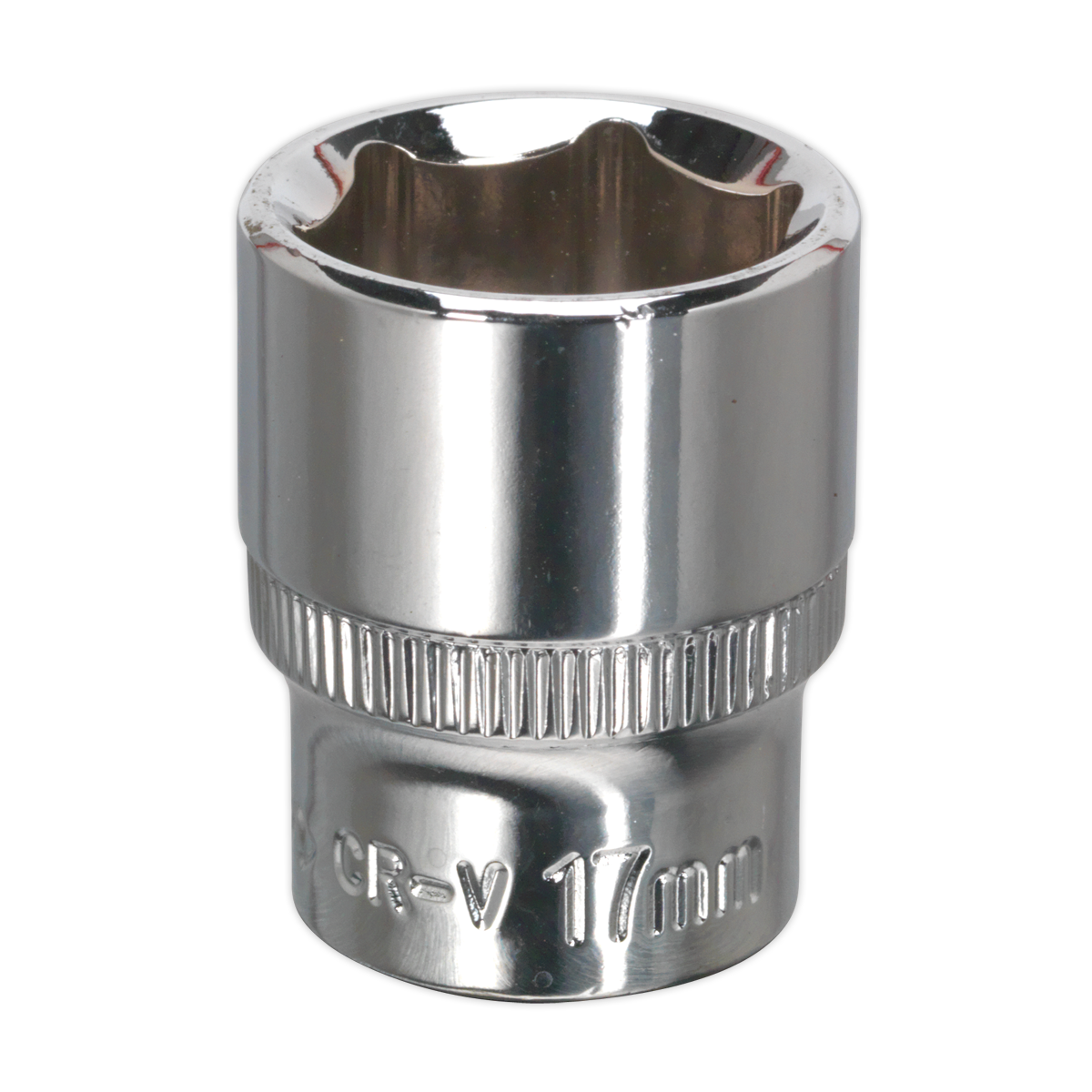 WallDrive® Socket 17mm 3/8"Sq Drive Fully Polished