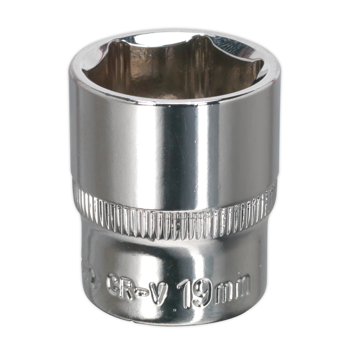 WallDrive® Socket 19mm 3/8"Sq Drive Fully Polished