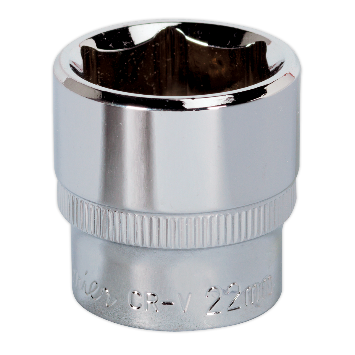 WallDrive® Socket 22mm 3/8"Sq Drive Fully Polished