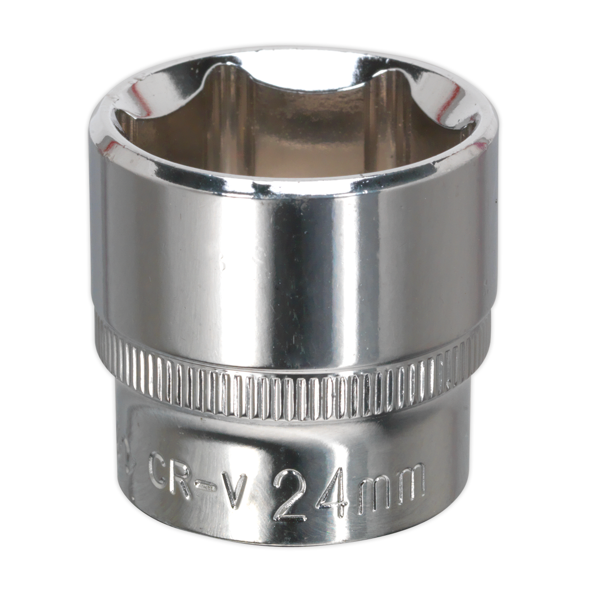 WallDrive® Socket 24mm 3/8"Sq Drive Fully Polished