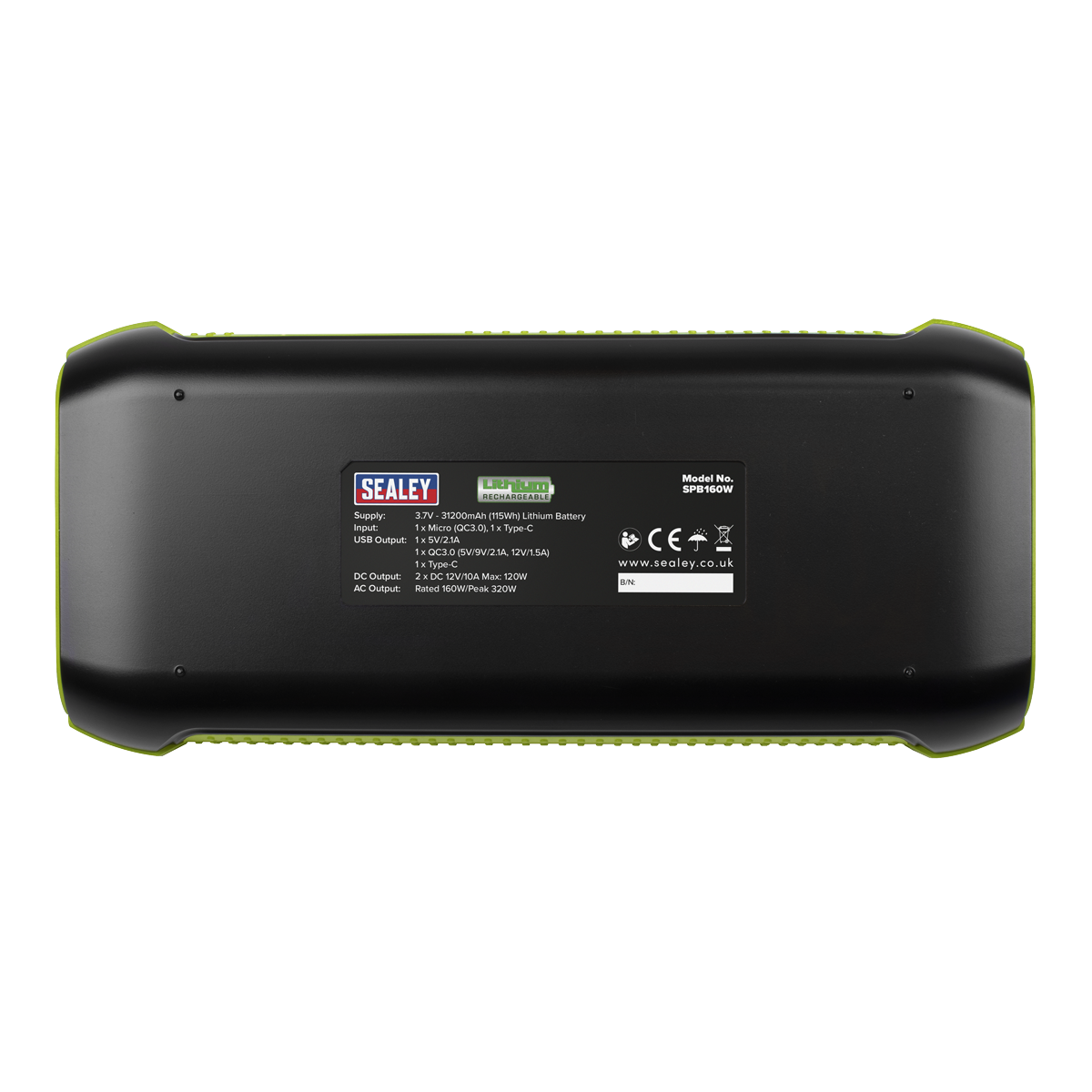 Power Pack 160W AC 31200mAh Capacity - Lithium