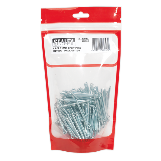 Split Pin 4.8 x 51mm Pack of 100