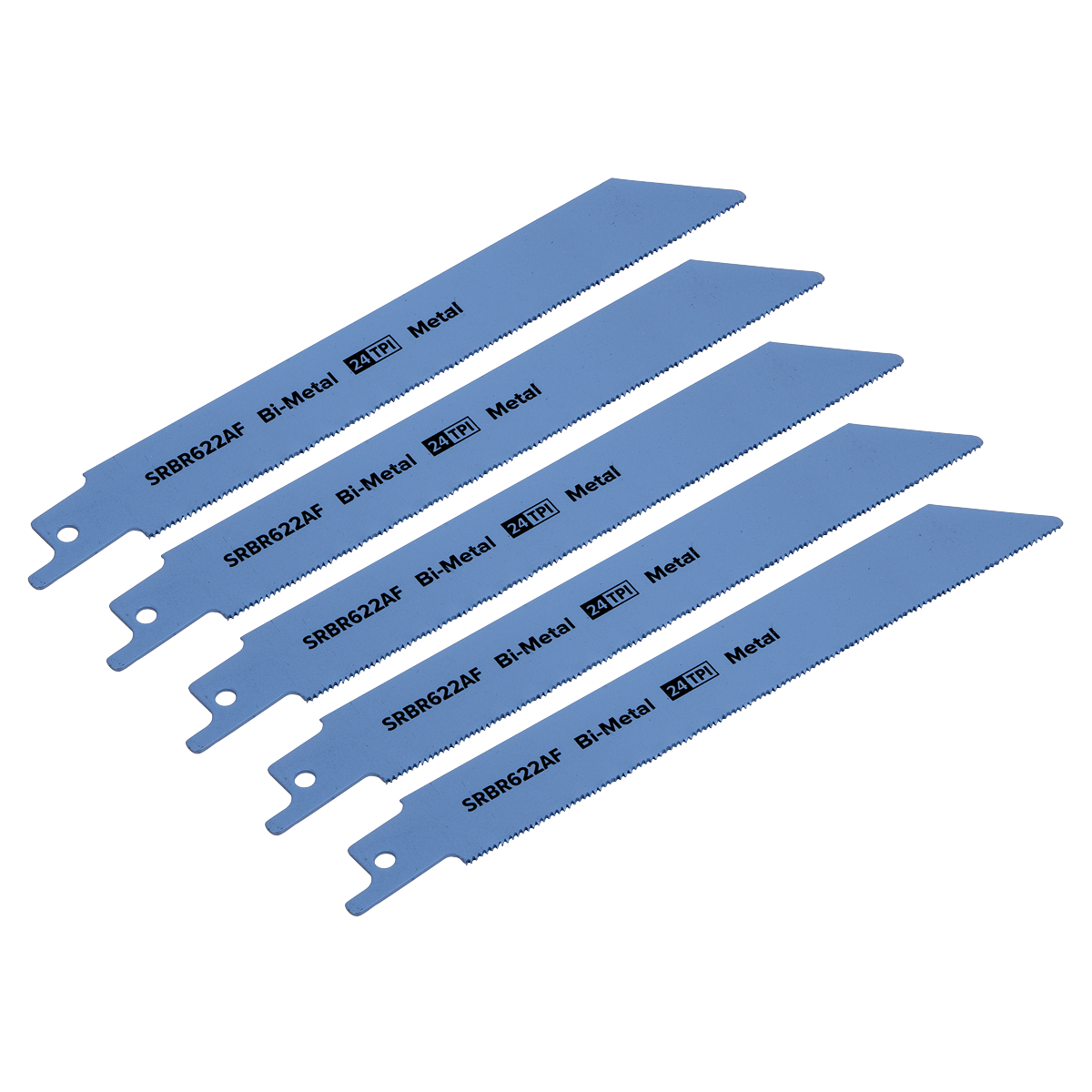 Reciprocating Saw Blade Metal 150mm 24tpi - Pack of 5