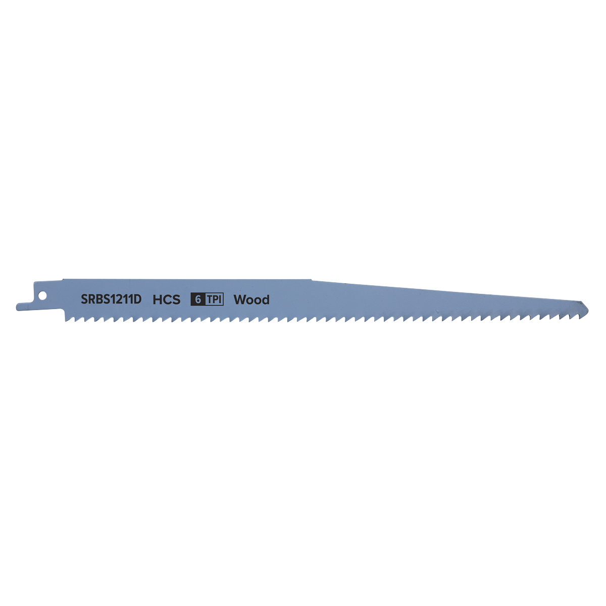 Reciprocating Saw Blade Clean Wood 250mm 6tpi - Pack of 5