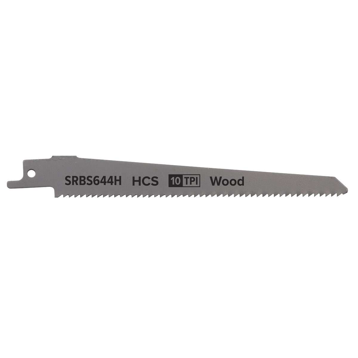 Reciprocating Saw Blade Clean Wood 150mm 10tpi - Pack of 5