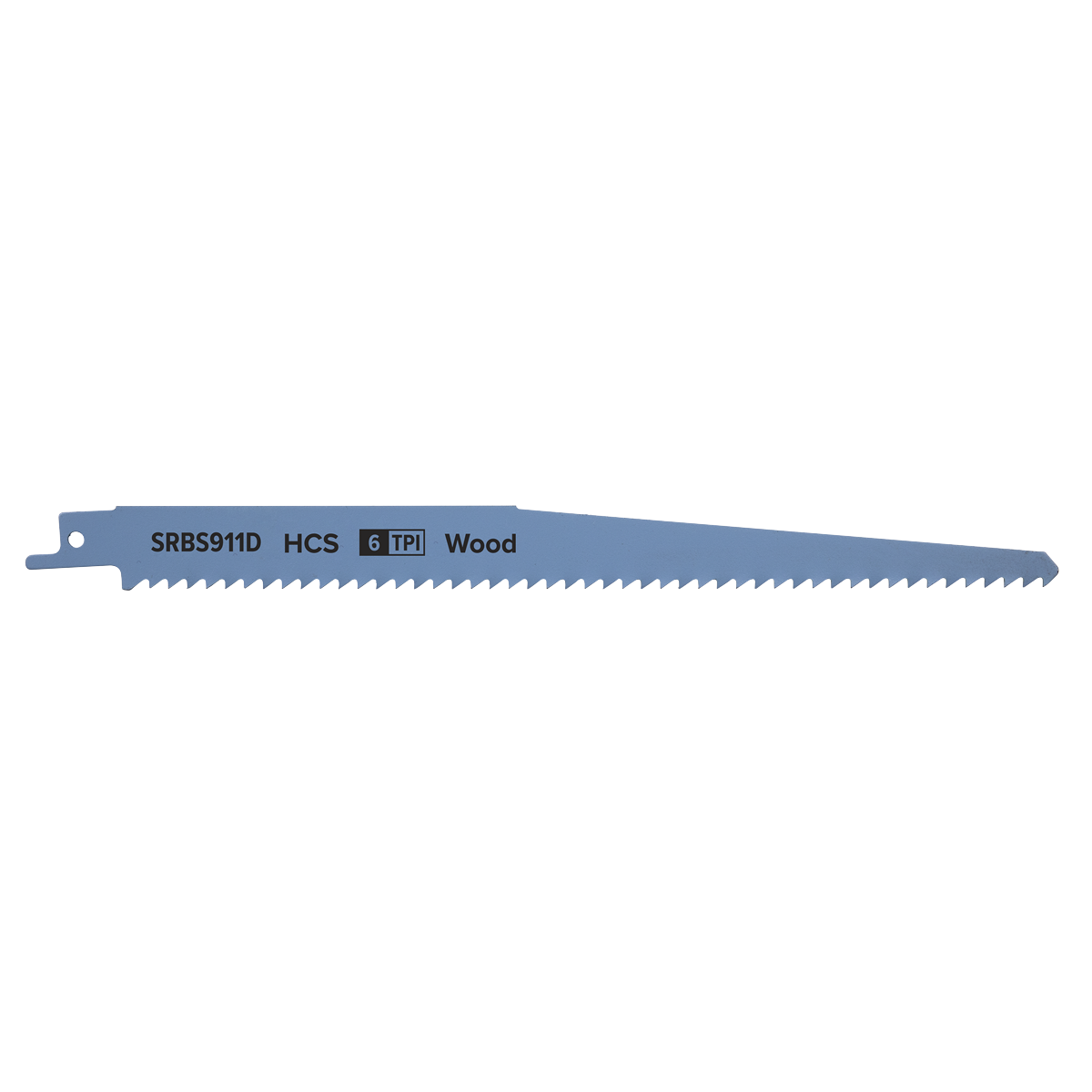 Reciprocating Saw Blade Clean Wood 230mm 6tpi - Pack of 5