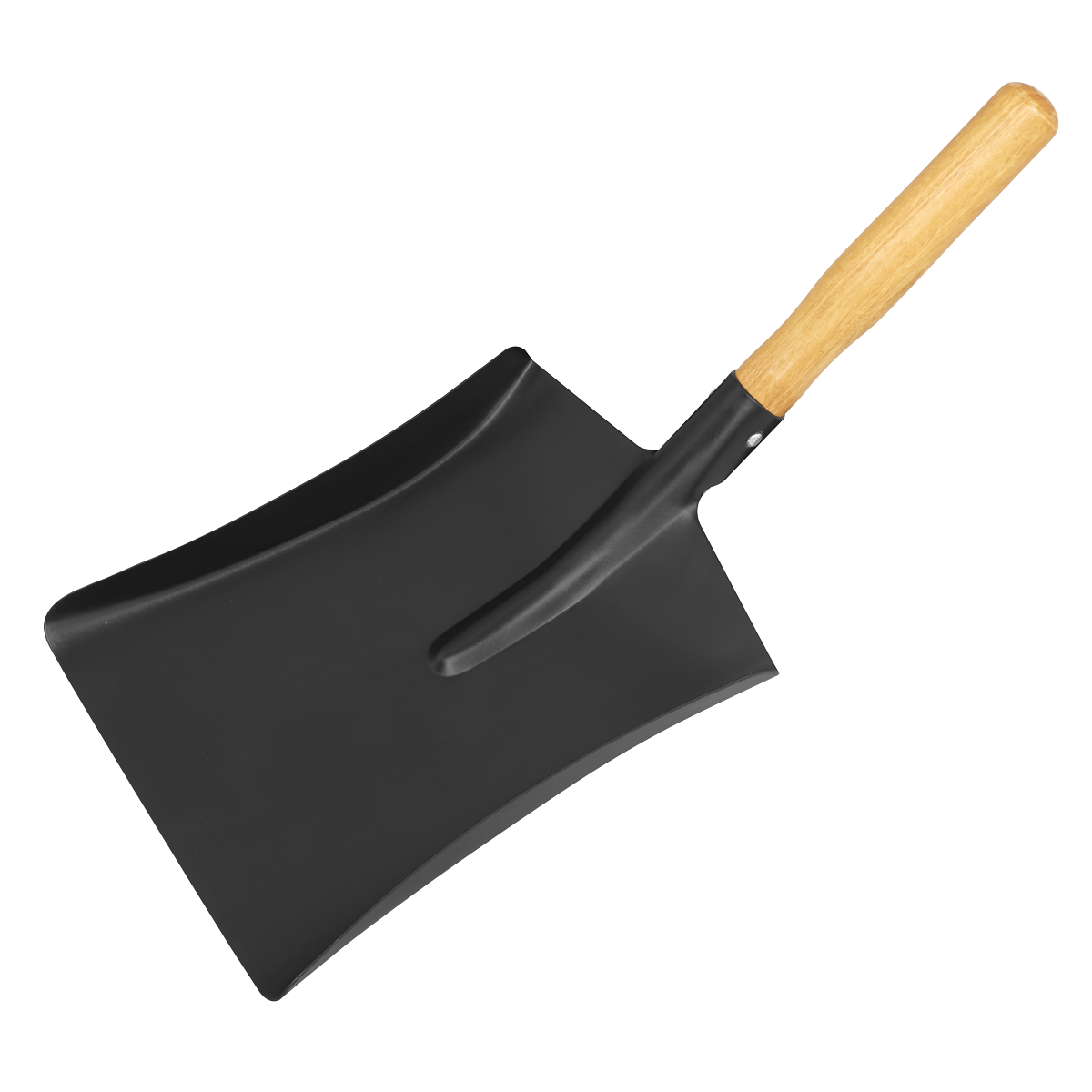 Coal shovel 8" with 228mm Wooden Handle