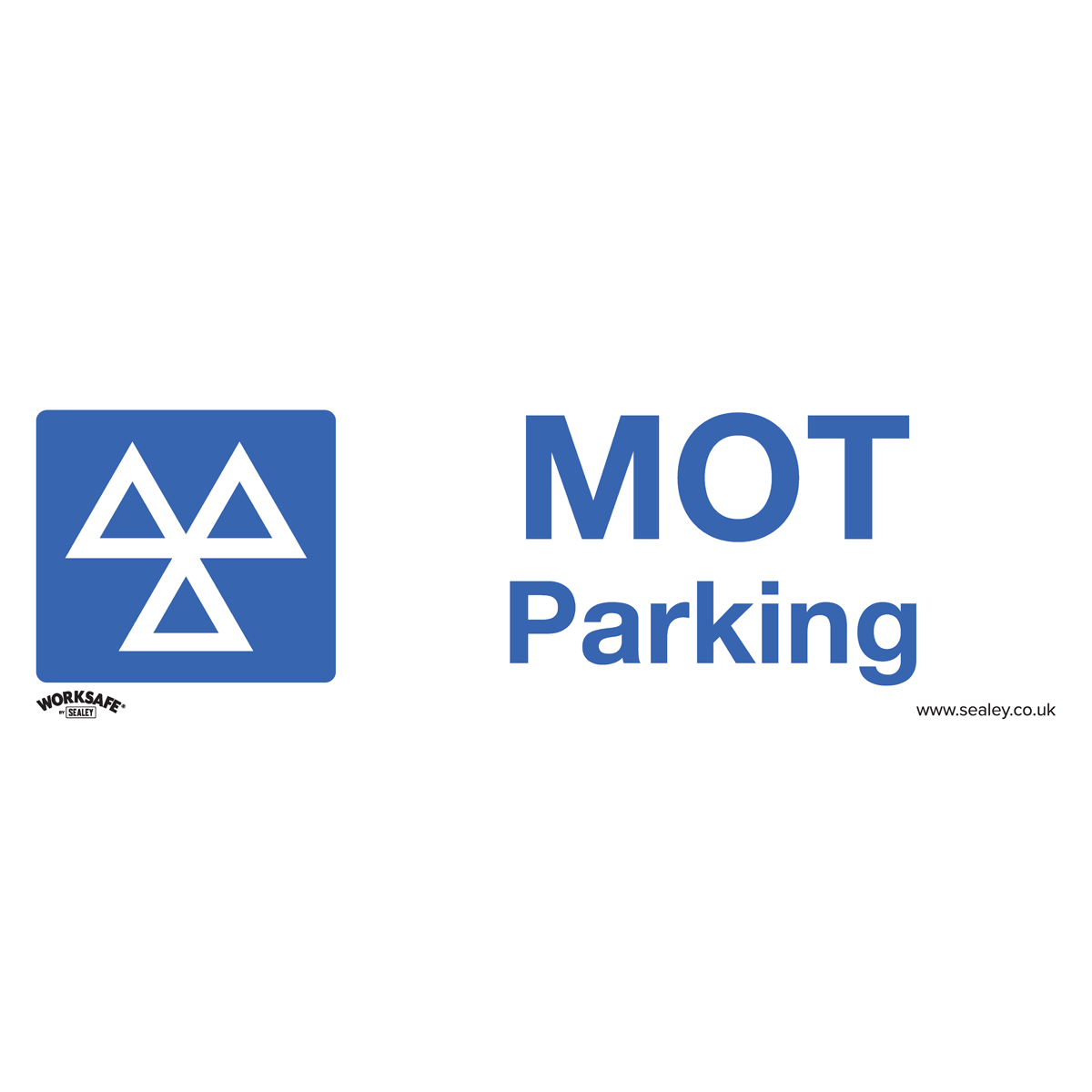 Warning Safety Sign - MOT Parking - Rigid Plastic