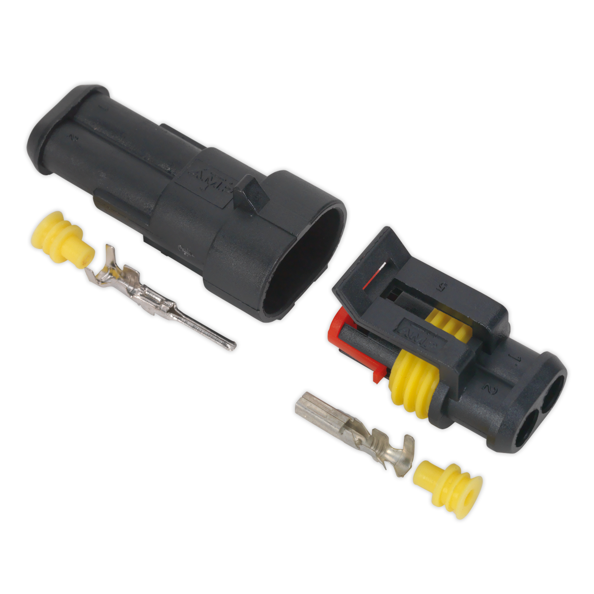 Superseal Male & Female Connector 2-Way 1pr