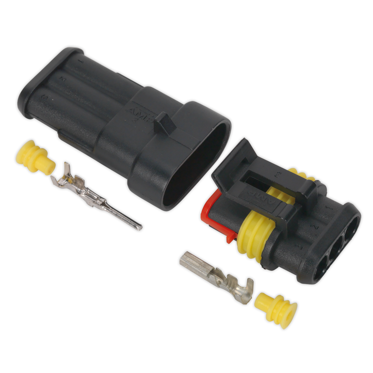 Superseal Male & Female Connector 3-Way