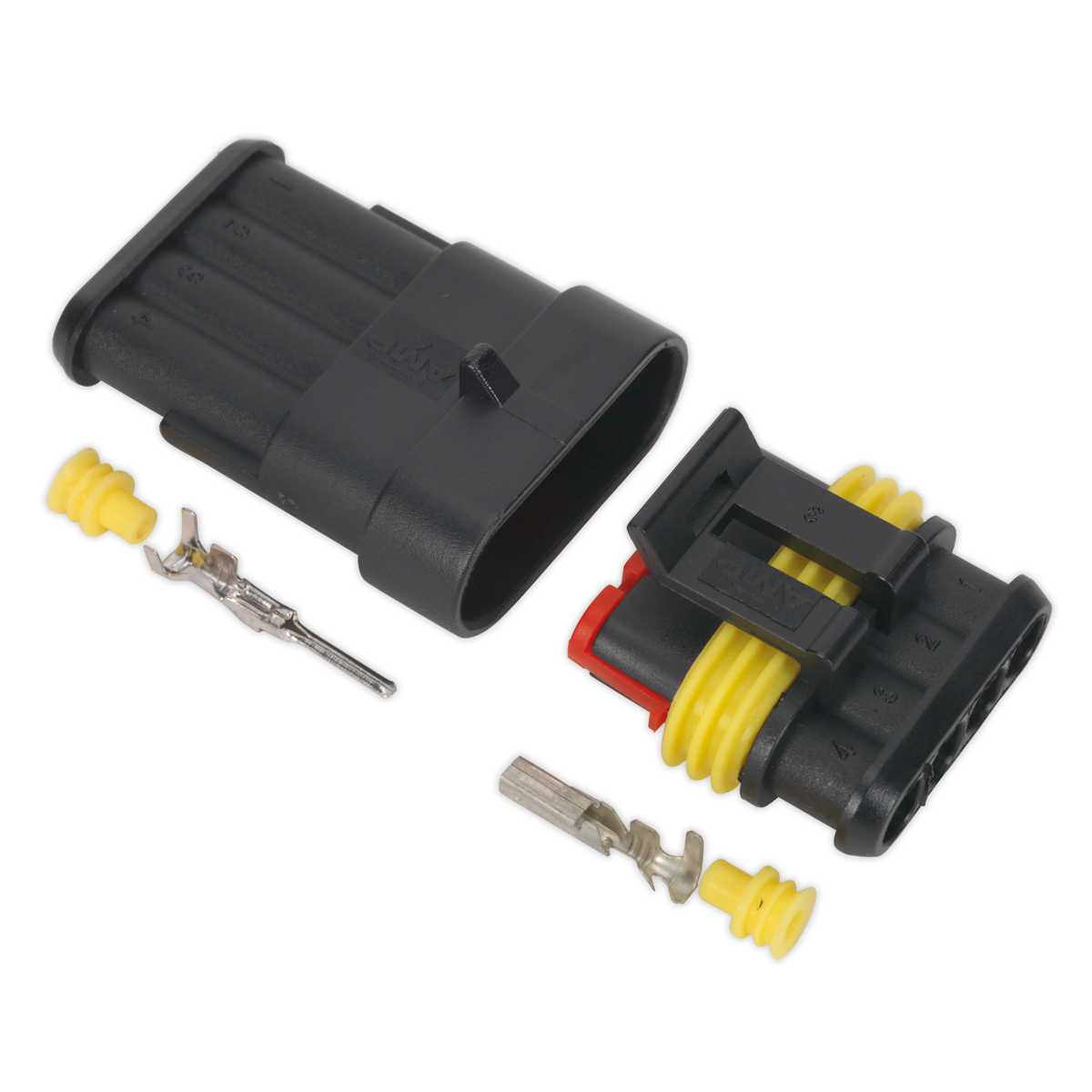 Superseal Male & Female Connector 4-Way