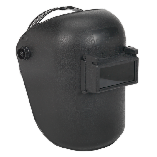 Welding Head Shield 2" x 4-1/4" - Shade 10 Lens