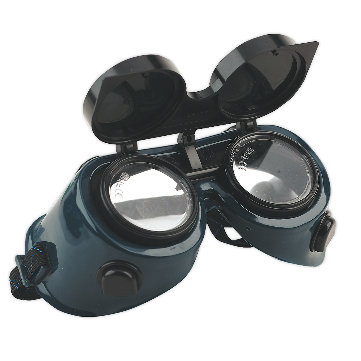 Gas Welding Goggles with Flip-Up Lenses
