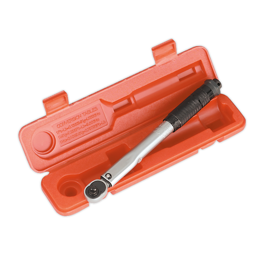 Torque Wrench Micrometer Style 1/4"Sq Drive 5-25Nm(44-221lb.in) - Calibrated