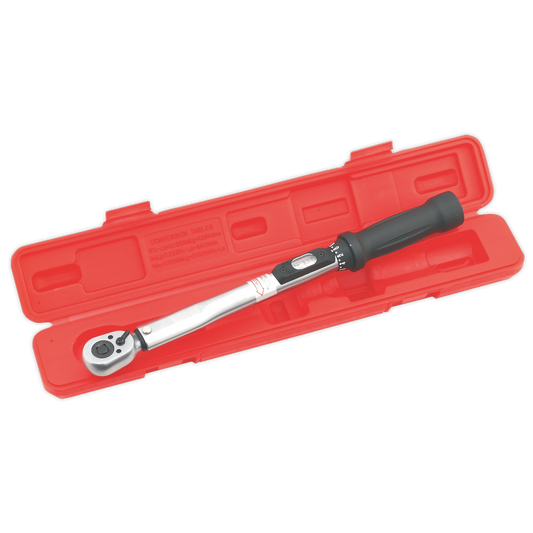 Torque Wrench Locking Micrometer Style 3/8"Sq Drive10-110Nm(10-80lb.ft) Calibrated
