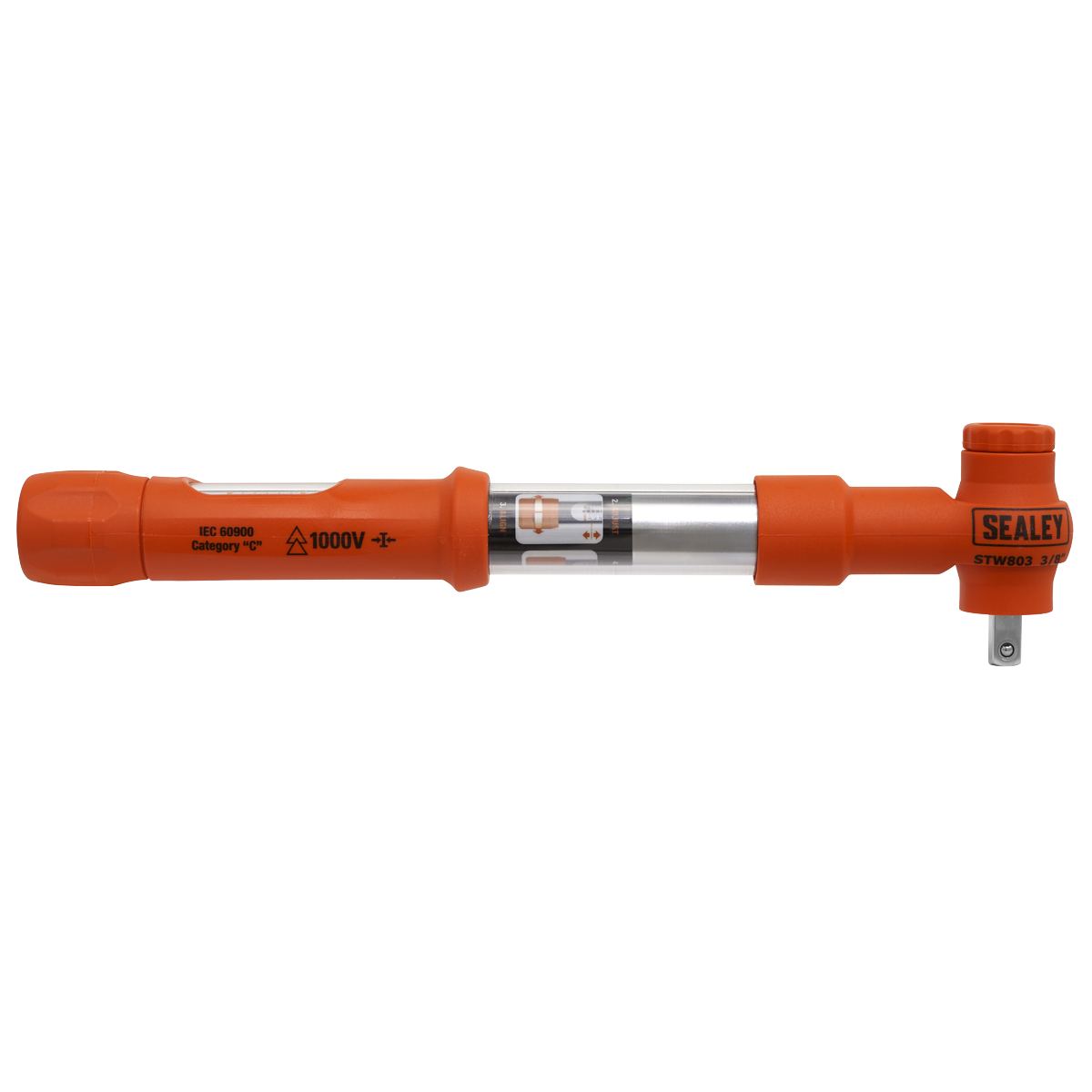 Torque Wrench Insulated 3/8"Sq Drive 12-60Nm