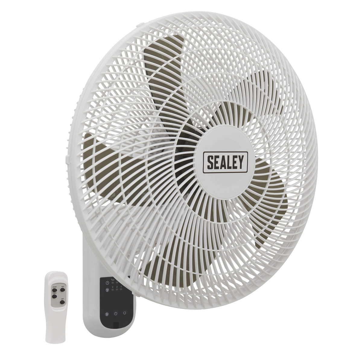 Wall Fan 3-Speed 18" with Remote Control 230V