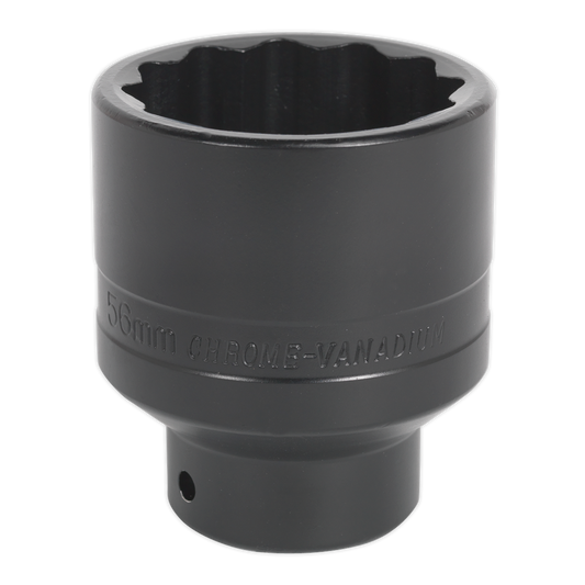 Impact Socket 56mm Bi-Hex Deep 3/4"Sq Drive