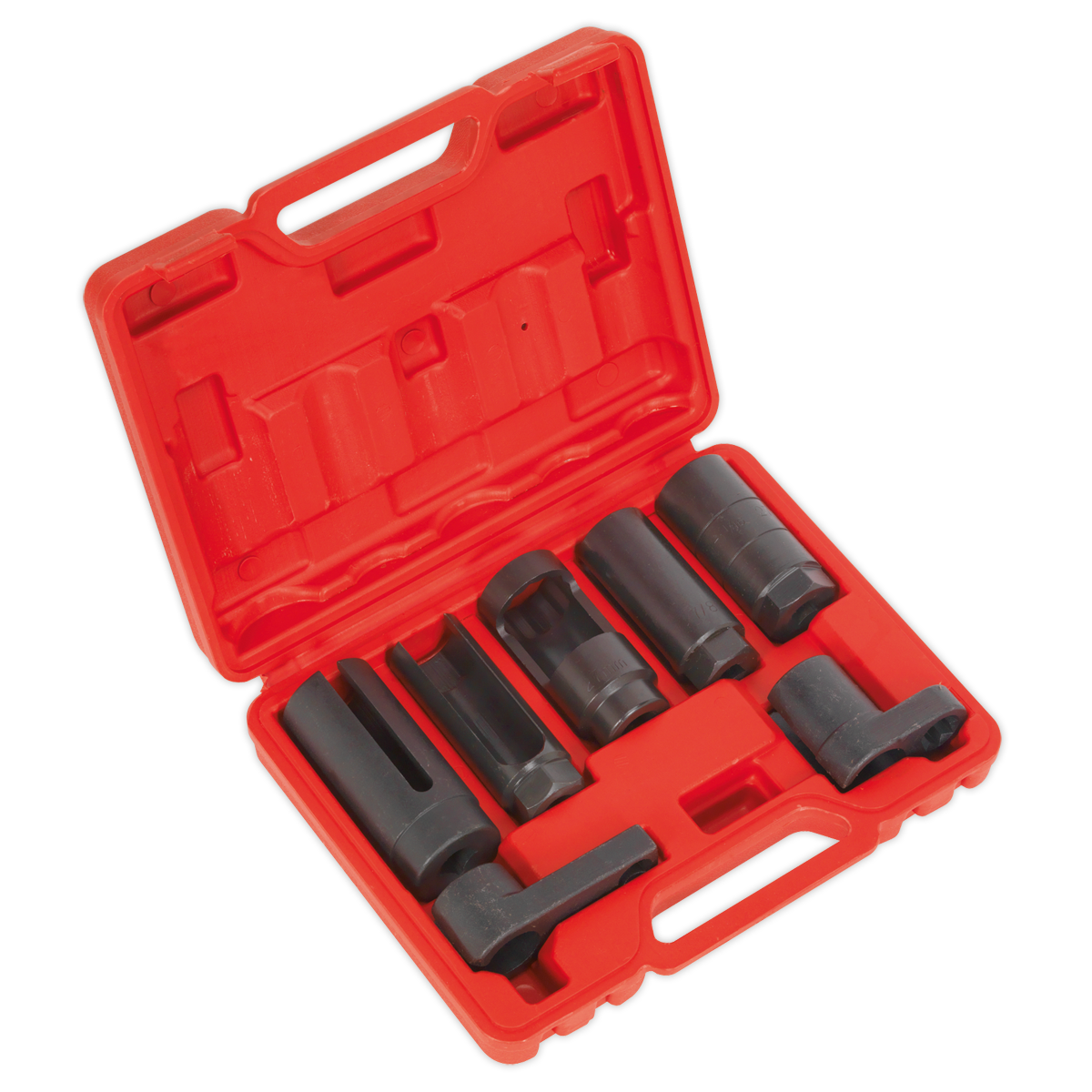 Oxygen Sensor Socket Set 7pc 3/8" & 1/2"Sq Drive