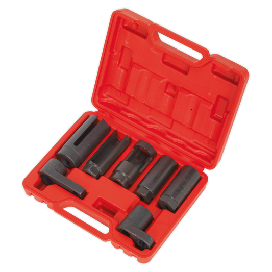 Oxygen Sensor Socket Set 7pc 3/8" & 1/2"Sq Drive