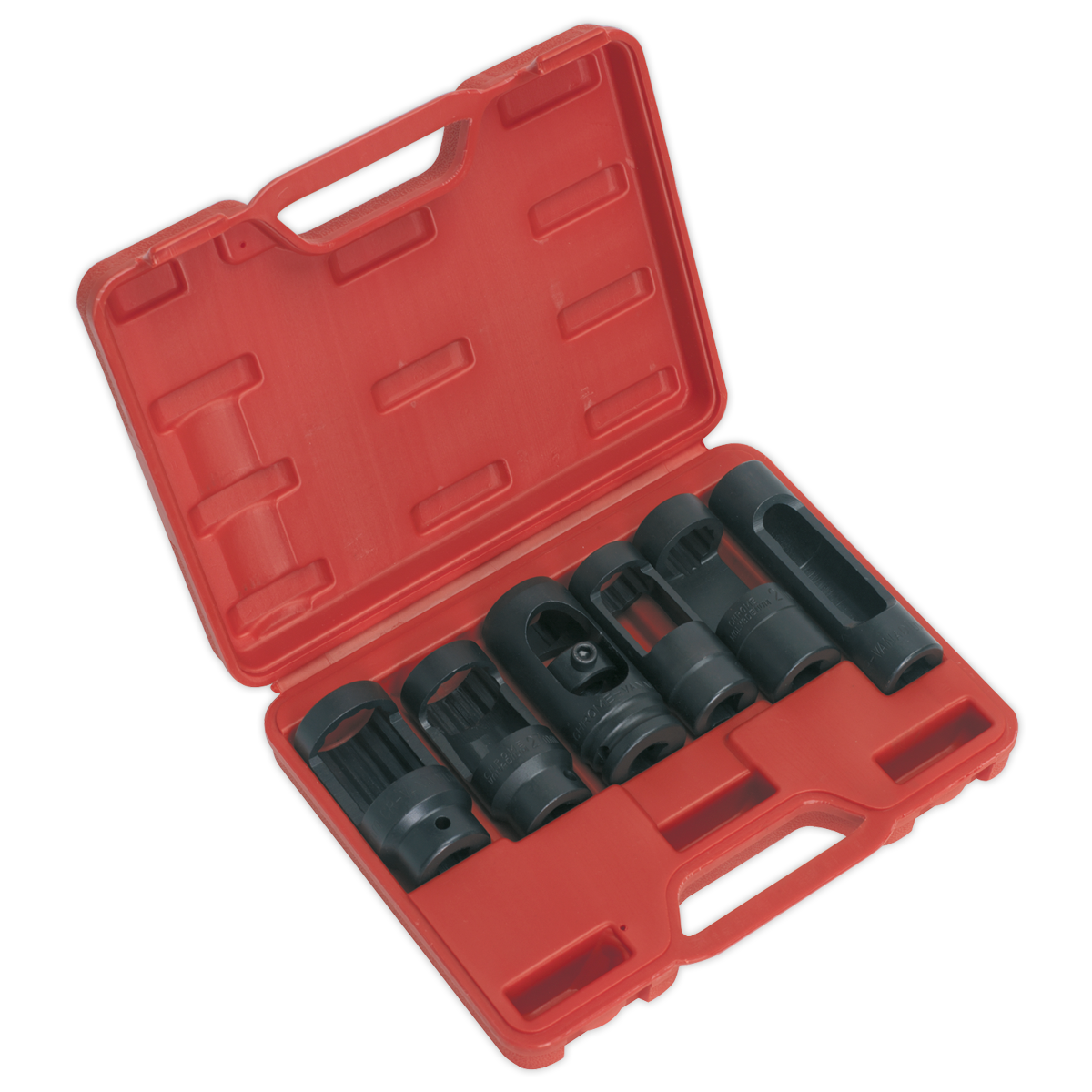 Diesel Injector Window Socket Set 6pc 1/2"Sq Drive