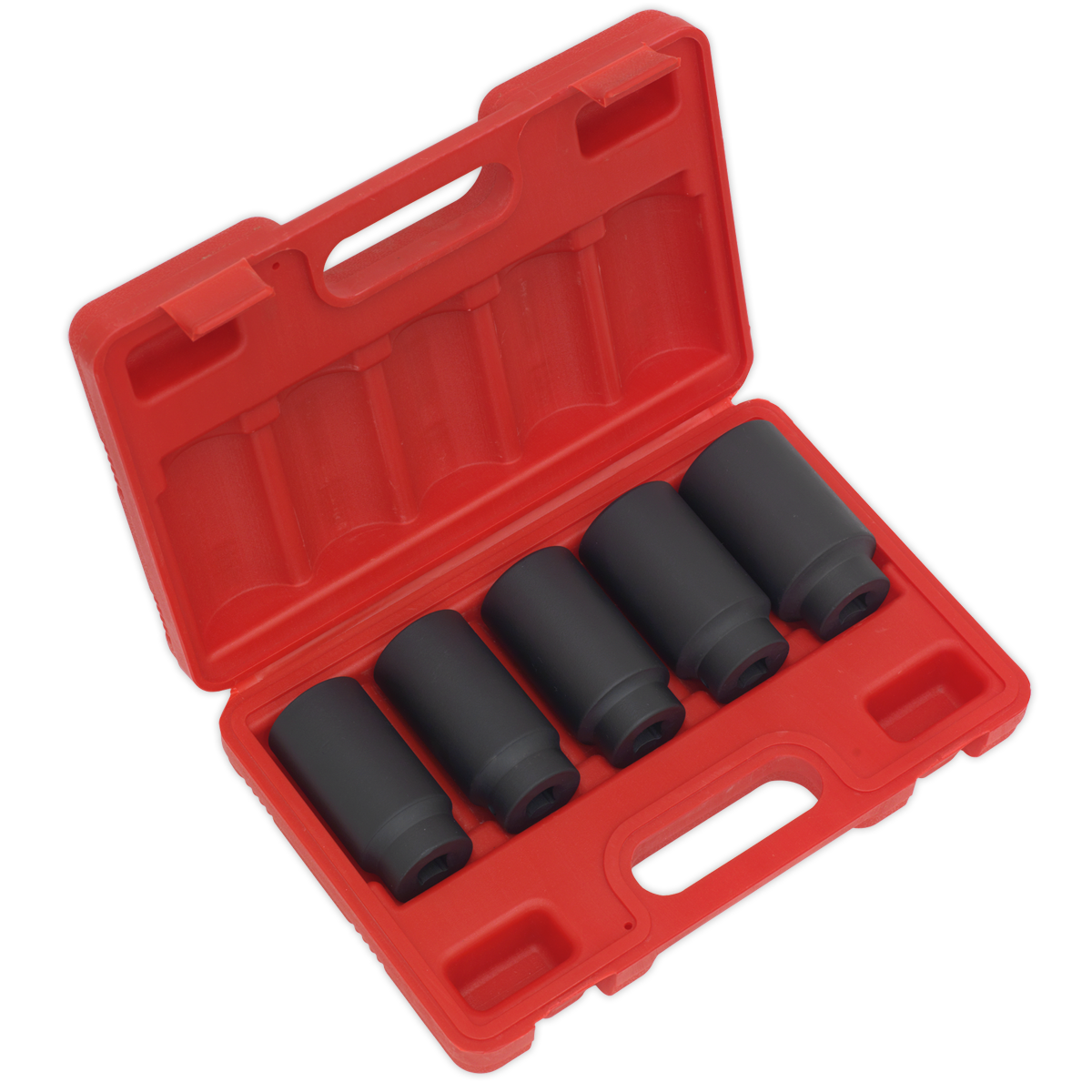 Impact Hub Nut Socket Set 5pc 1/2"Sq Drive