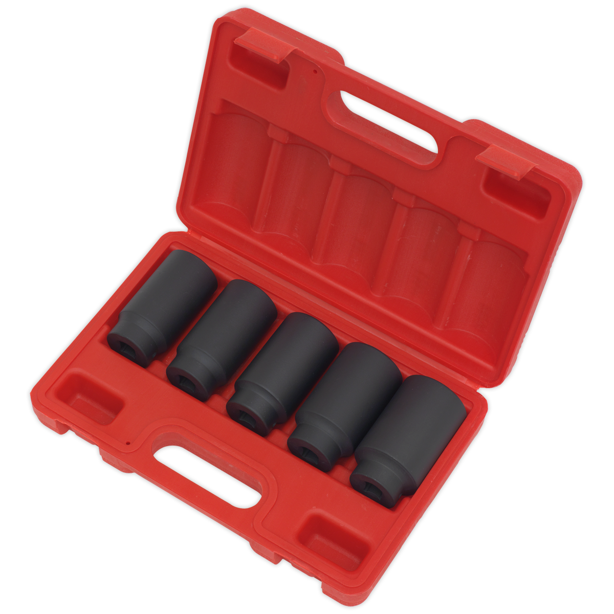 Impact Hub Nut Socket Set 5pc 1/2"Sq Drive