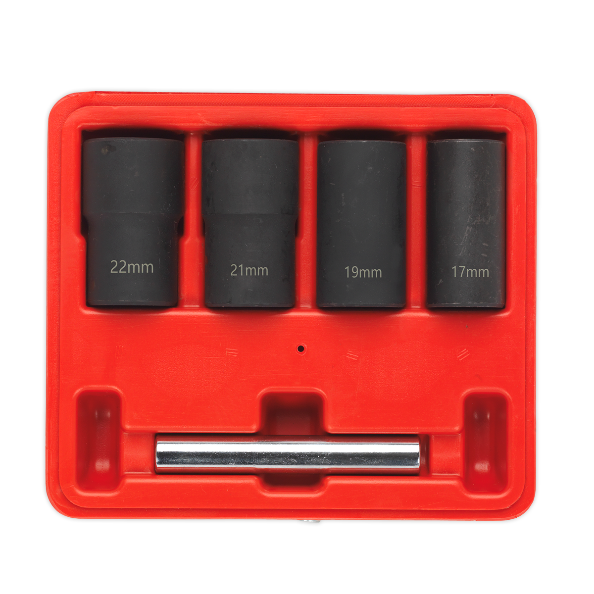 Locking Wheel Nut Removal Set 5pc 1/2"Sq Drive