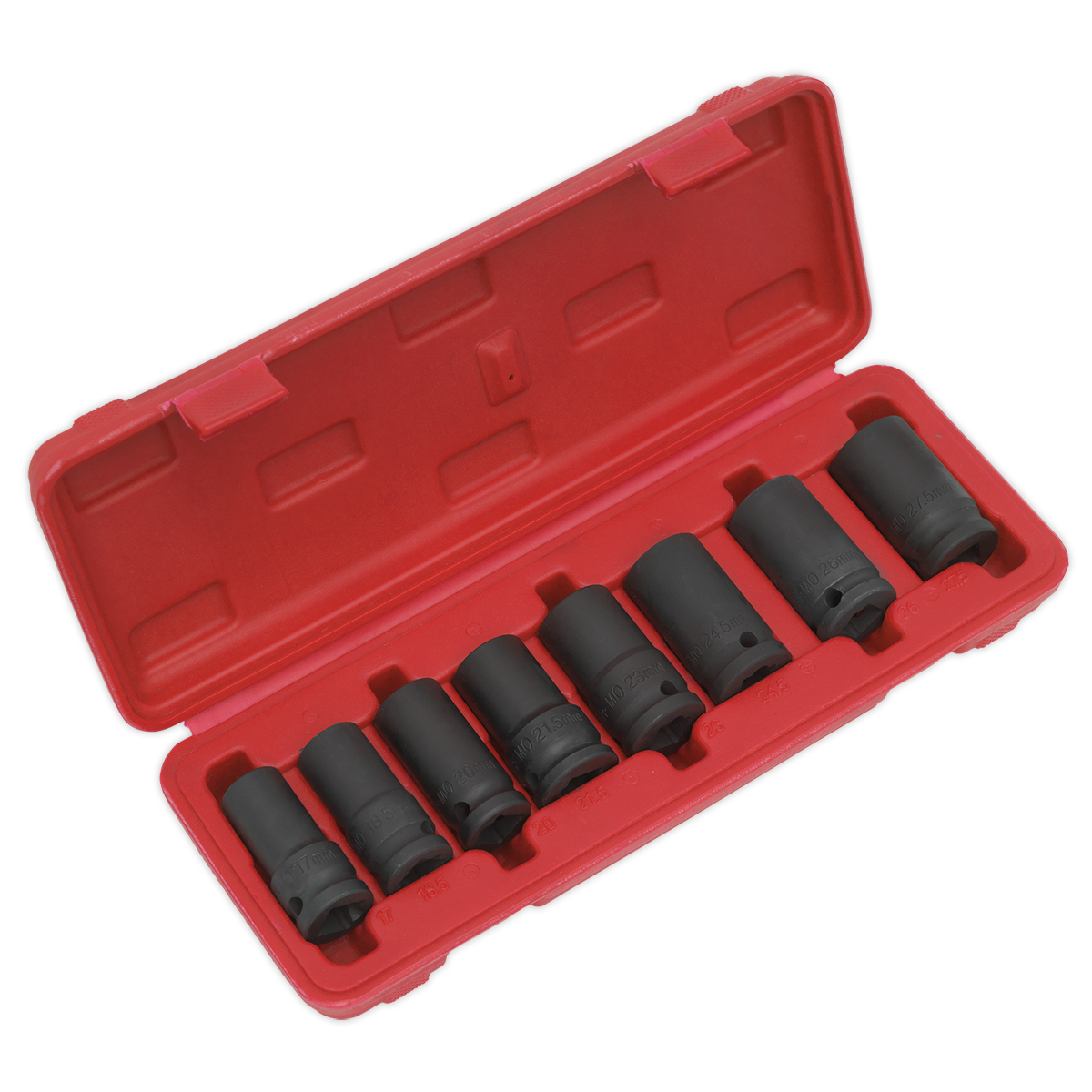 Locking Wheel Nut Removal Set 8pc 1/2"Sq Drive