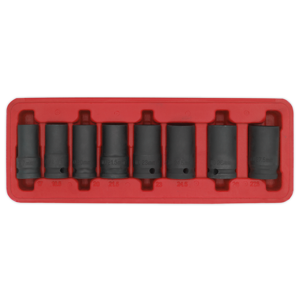 Locking Wheel Nut Removal Set 8pc 1/2"Sq Drive