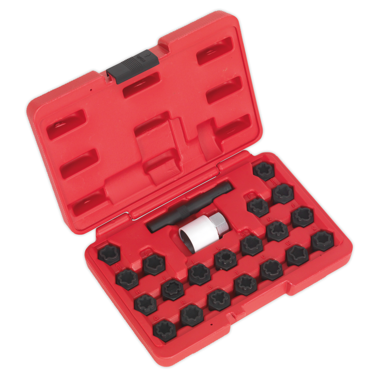 Locking Wheel Nut Key Set 22pc - Audi