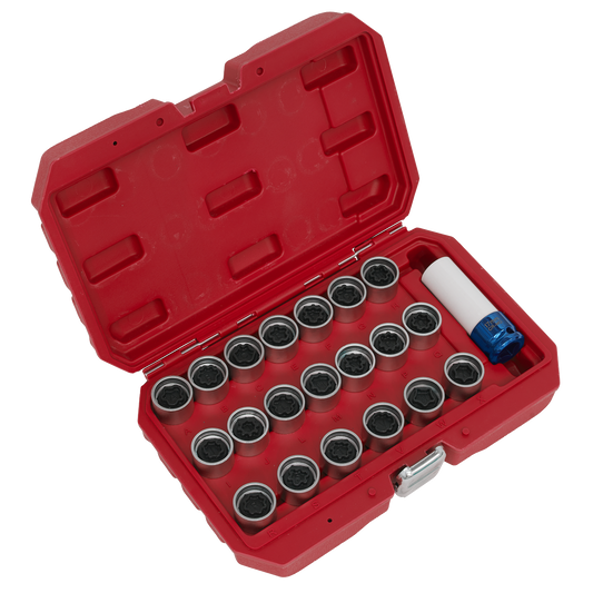 Locking Wheel Nut Key Set 21pc - Audi