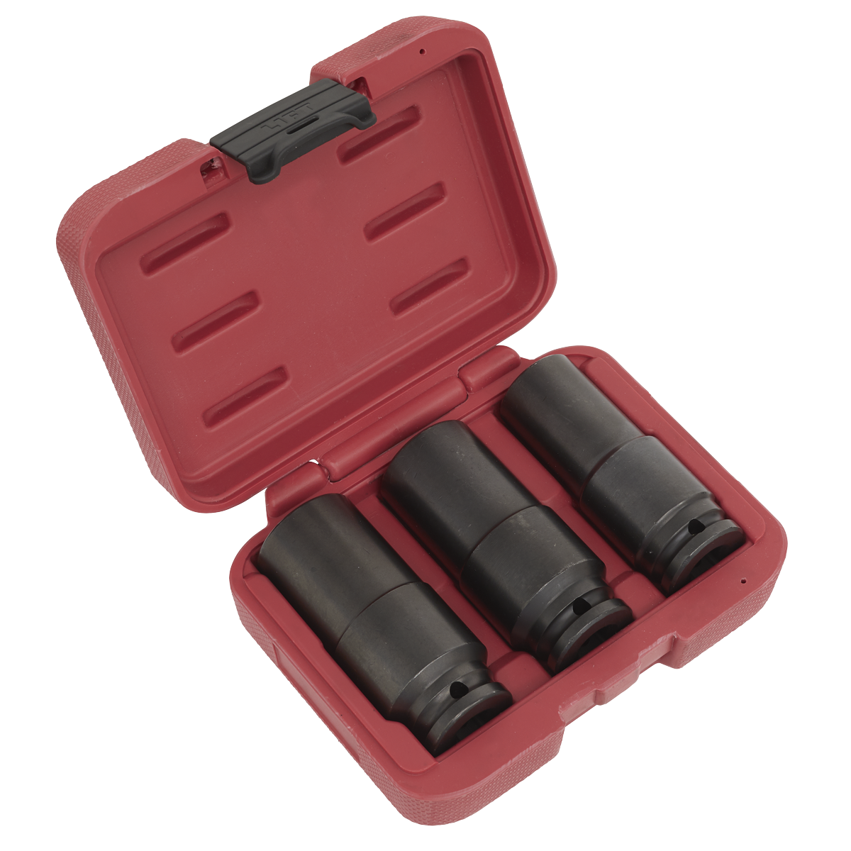 Deep Weighted Impact Socket Set 1/2"Sq Drive 3pc