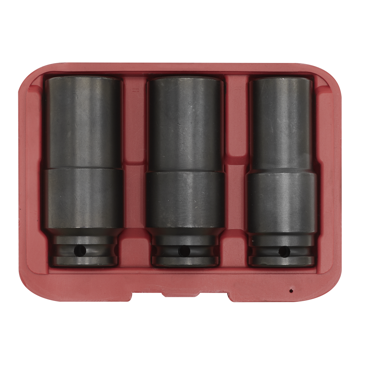 Deep Weighted Impact Socket Set 1/2"Sq Drive 3pc