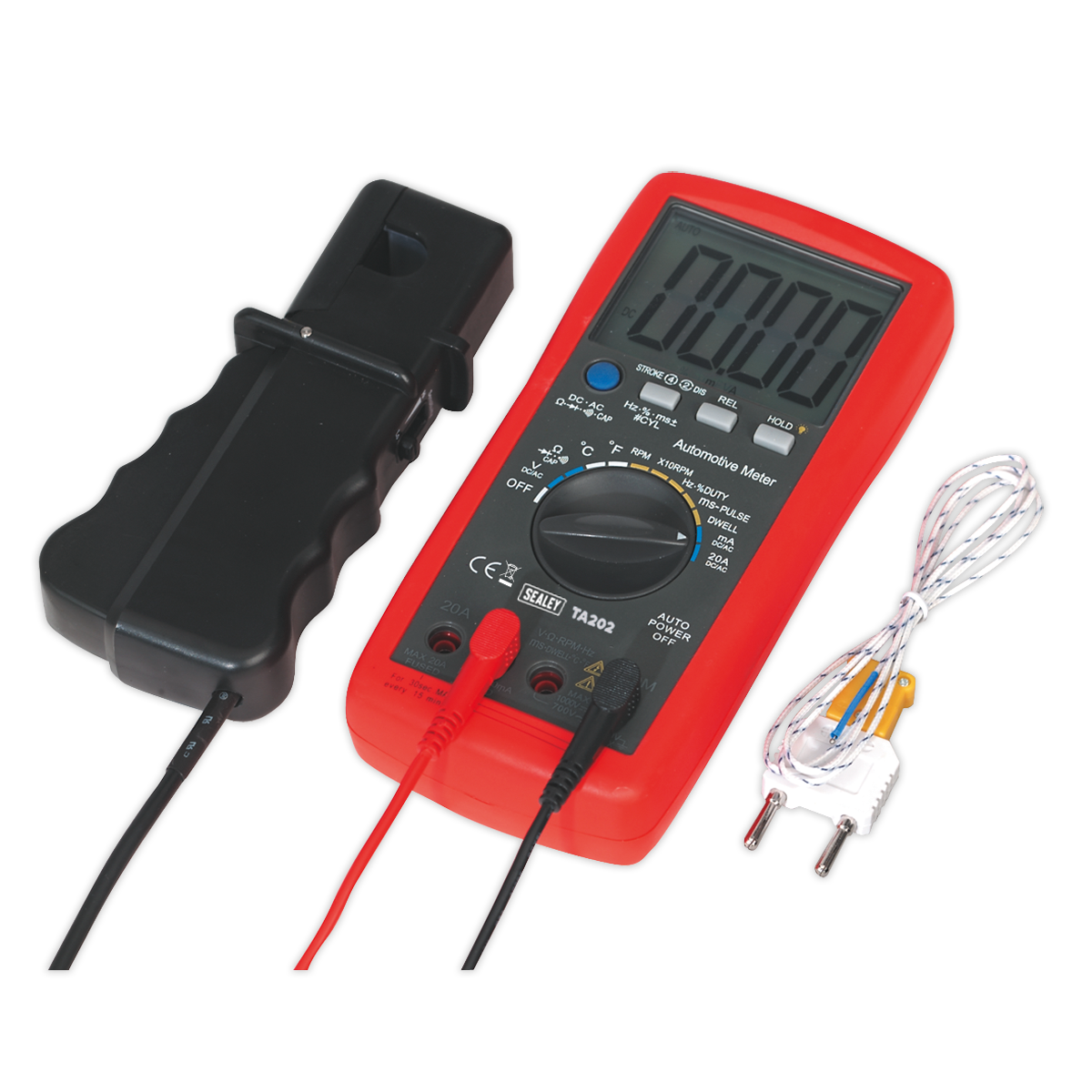 Digital Automotive Analyser 14-Function with Inductive Coupler