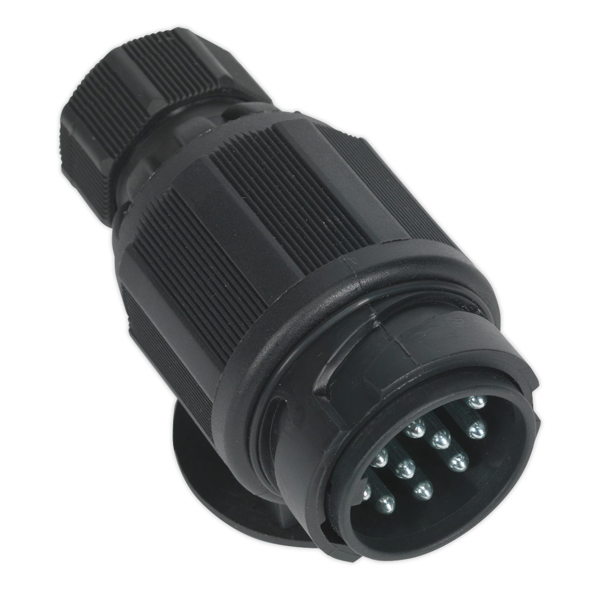 Towing Plug 13-Pin Euro Plastic 12V Twin Inlet
