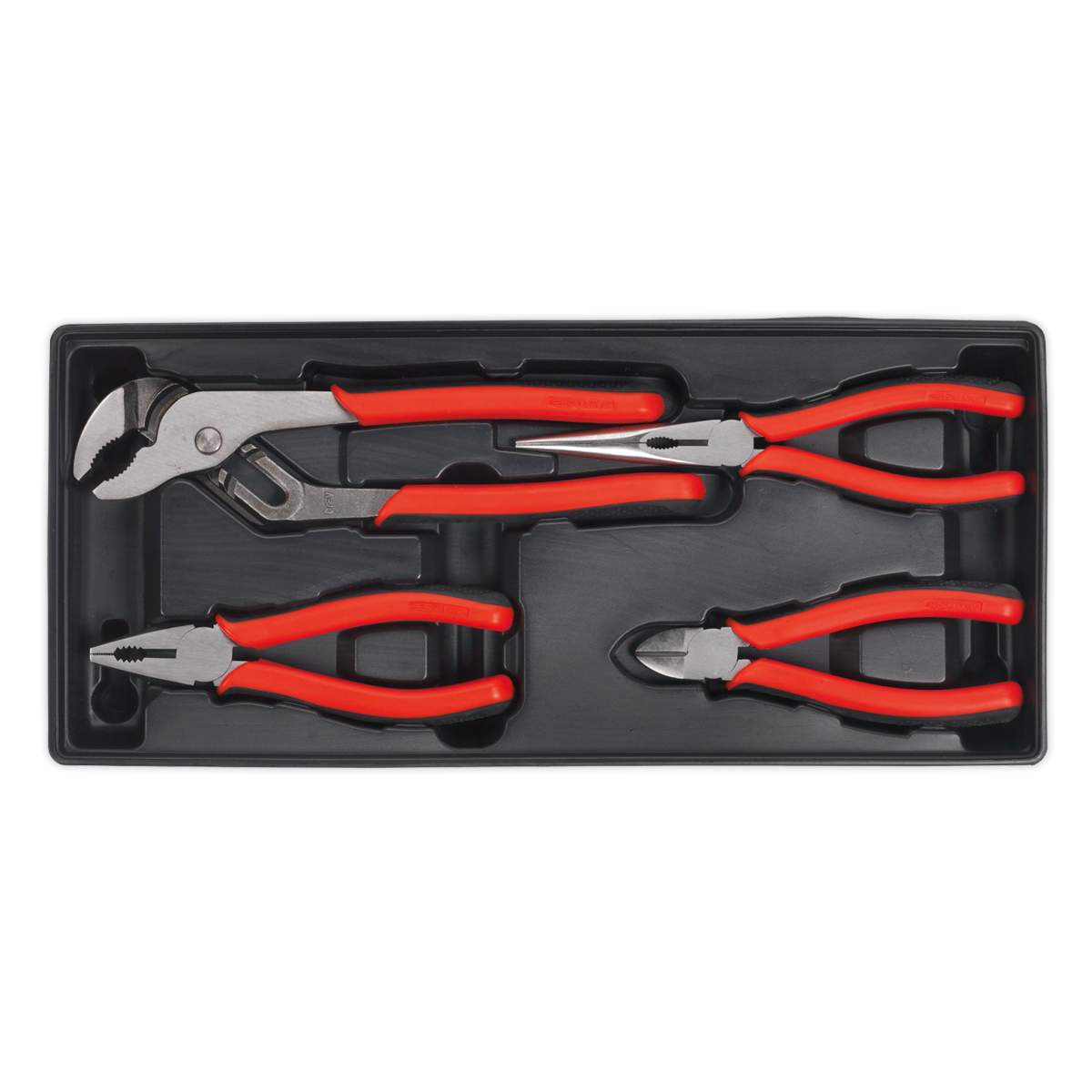 Tool Tray with Pliers Set 4pc