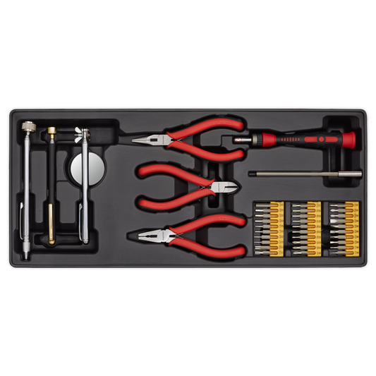 Tool Tray with Precision & Pick-Up Tool Set 38pc