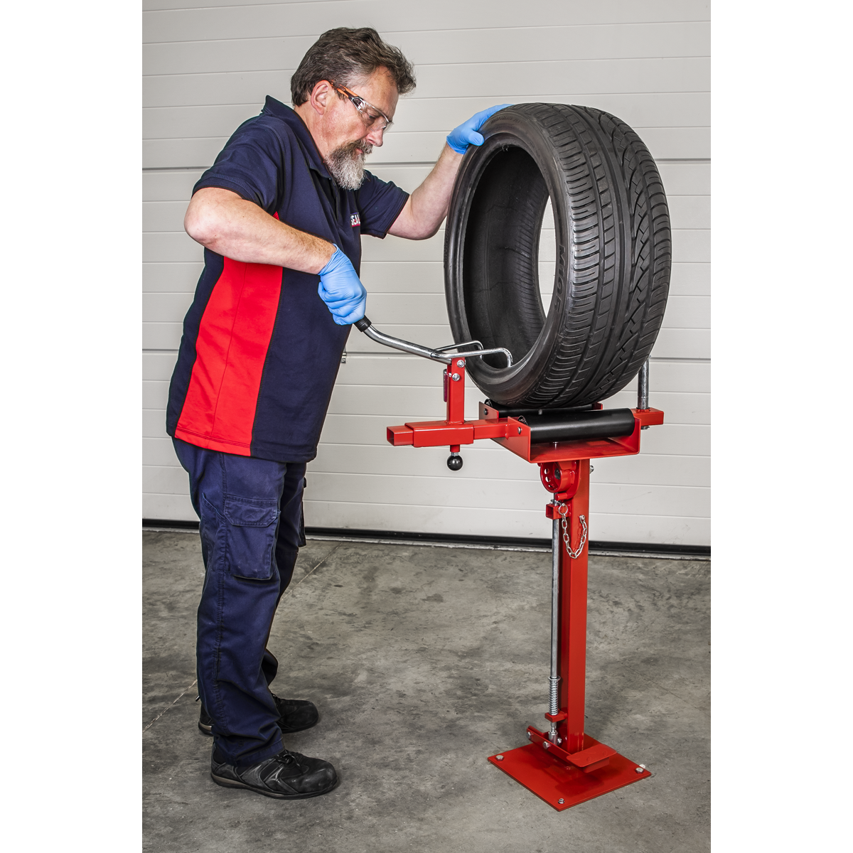 Tyre Spreader with Stand - Manual