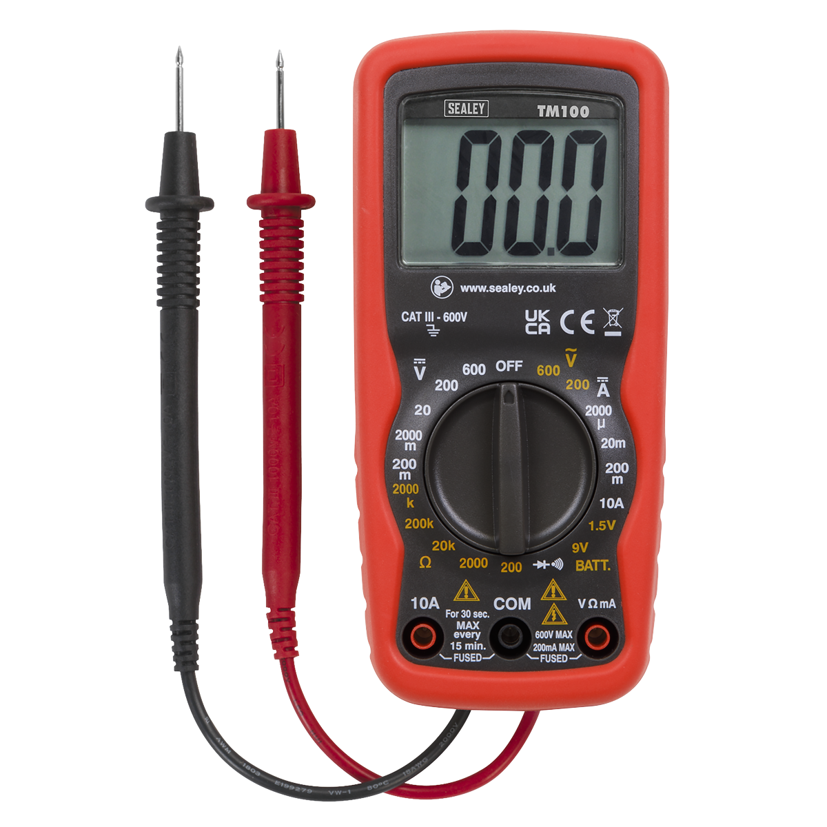 Professional Digital Multimeter - 6-Function