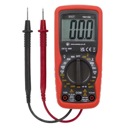 Professional Digital Multimeter - 6-Function