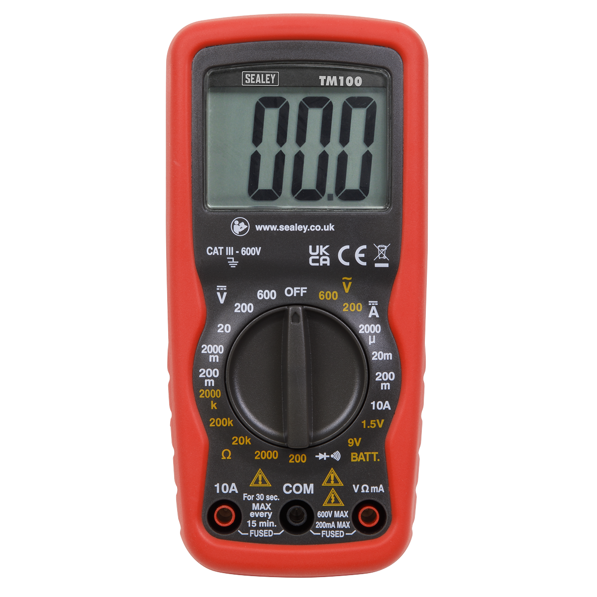 Professional Digital Multimeter - 6-Function