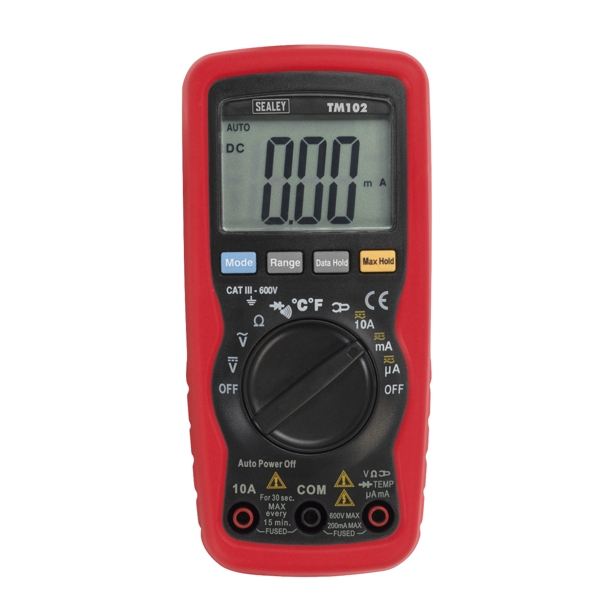 Professional Auto-Ranging Digital Multimeter - 8-Function